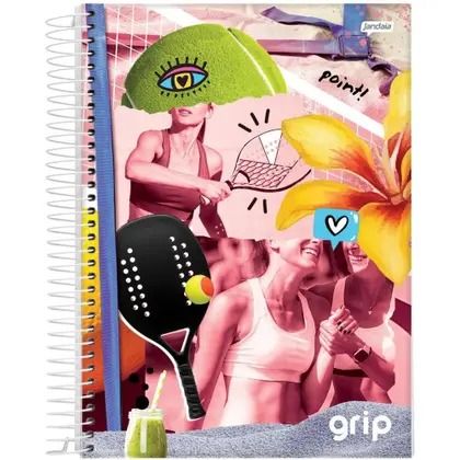 CADERNO 1X1 GRIP C.D.